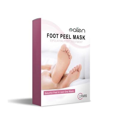 China Eco-friendly Body Health Care Skin Removal Foot Care Mask Dead Feet Peeling Exfoliation Foot Mask for sale