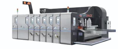 China Automatischer Stahl-Flexodrucker Schließmaschine Schnittmaschine für Karton zu verkaufen