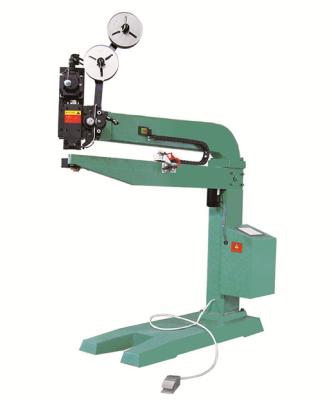 China Manual Corrugated Box Stitcher 400nails/min Auto Push With Double Servo for sale