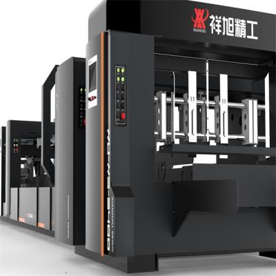 China Graue automatische Kartonmappe Klebermaschine anpassbar 180m/Min Klebergeschwindigkeit zu verkaufen