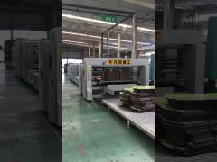 Customized Color Automatic Folder Gluer Stitcher Easy Operation Power Saving