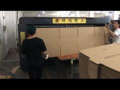 1200nails/Min Automatic Carton Folder Gluer Machine White With Single Stitching