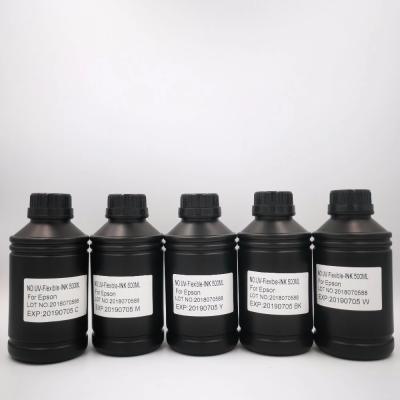 China Inktime CMYK White 5 Colors LED Ink UV Curable INK for sale