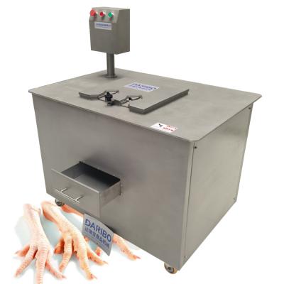 China Interesting Quality Chicken Leg Cutting Machine Chicken Claw Cutting Machine for sale