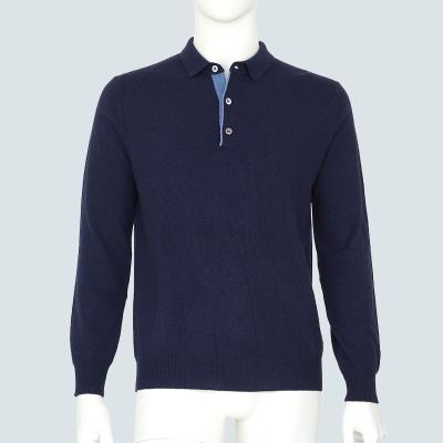 China 2022 Wholesale High Quality 100% Anti-wrinkle Custom Button Cashmere Half Sweater Men for sale