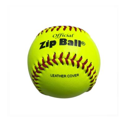 China Durable Leather Cover 7inch Training Baseball Ball for sale