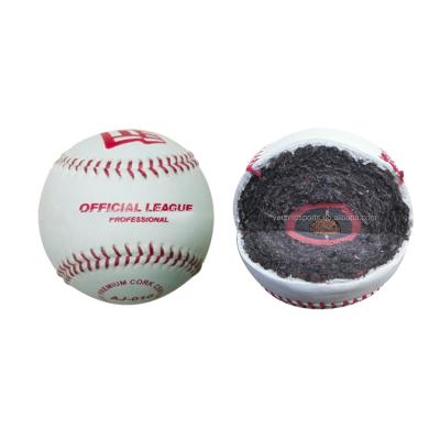 China Durable High Quality Custom Leather Cork Core Softball&Baseball Training for sale