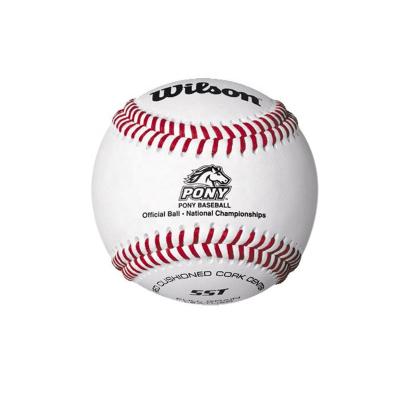 China Durable Official 9inch 5oz League Baseball/Practice Baseball/Leather Baseball For Training for sale