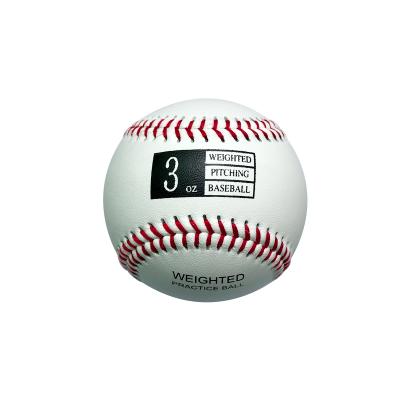 China Durable Heavy Weighted Leather Training Baseball 9inch 3oz-14oz Durable Good Prices For Throwing / Hitting for sale