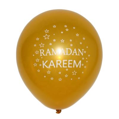 China Promotional Party Decorations Toy Islamic Muslim Party Supplies Ramadan Kareem Balloons For Ramadan Mubarak for sale