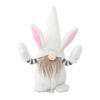 China Easter Dwarf Plush Doll Home Decor Bunny Gnome Ornaments Faceless Doll Elf Easter Table Decorations Polyester For Easter Christmas for sale