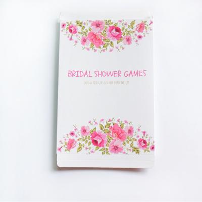 China Festival Customize Packaging Case Gift Boxes For Bridal Shower Games Cards for sale