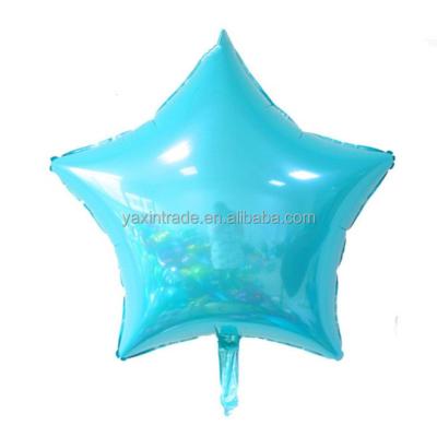 China Promotional Toy 24 Inch Silver Gold Star Foil Inflatable Balloons For Birthday Christmas Party Decoration for sale