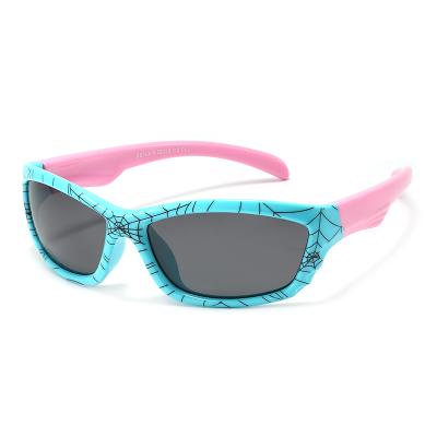 China Kids Sunglasses Prepare Goods TR Flexible Kids Sunglasses For Boys Girls Sport Polarized Sunglasses For Kids Age 3-11 for sale