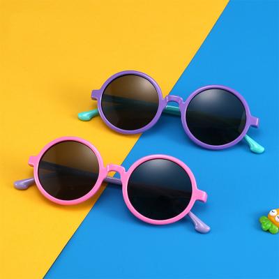 China Kids Sunglasses 2022 OEM Custom Kids Logo Kids Fashion Sunglasses For New Design Oversized Round Children Sunglasses for sale