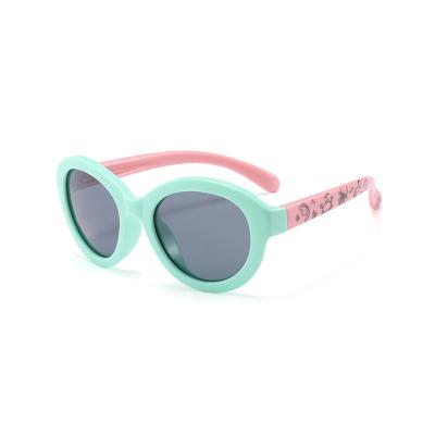 China 2022 Children's Sunglasses Design New Cute Round OEM Custom Children Logo Kids Fashion Sunglasses For Fashion Kids Sunglasses for sale