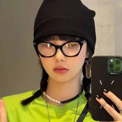 China Hot Selling Oversized Women's Anti Blue Light Glasses Glasses Computer Glasses Fashion Blue Light Blocking Design for sale