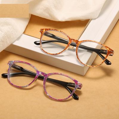 China Colored Glass Plastic Blue Light Blocking Thin Fashion Reading Glass Readers Whole Sales for sale