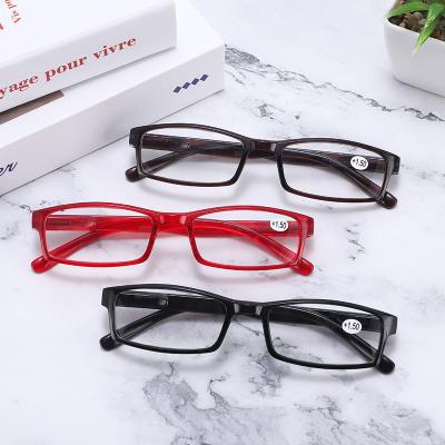 China Slim Fashion Slim Reading Glasses Fit Reading Glasses Flexible Plastic Custom Logo for sale