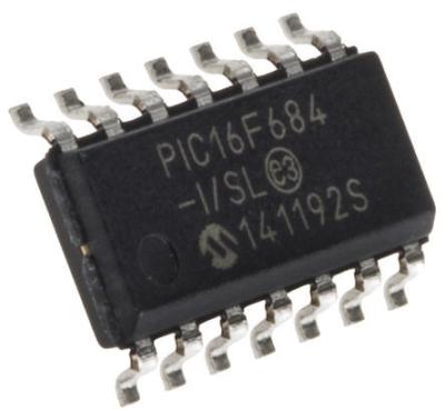 China Consumer Electronics Microcontrollers IC MCU 8BIT 3.5KB FLASH 14TSSOP PIC16F684-I/ST for sale