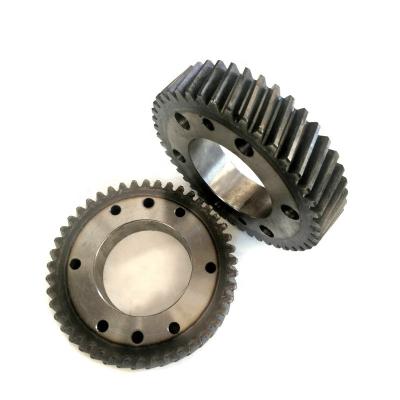 China Transmission Gearbox 40Cr Metal Gear Part Steel Transmission Gear for sale