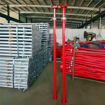 China Contemporary heavy duty construction jacks adjustable steel props scaffold shoring prop for sale