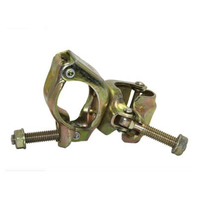 China Scaffold factory sale BS1139 British standard forged scaffold clamp, EN74 90 degree scaffold swivel coupler for sale