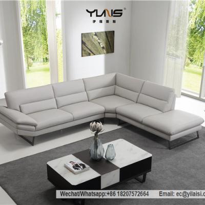 China Good Modern American Style 7 Seat Living Room Leather Sofa for sale