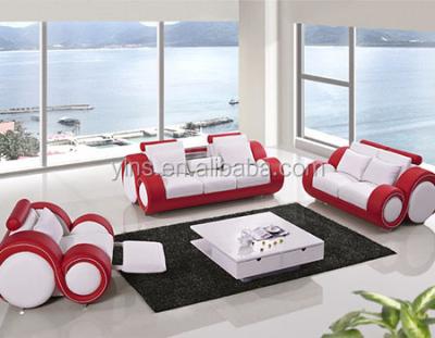 China Sectional Sofa Hot Selling 2 Seat Red Leather Recliner Sectional Sofa for sale