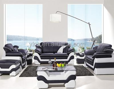 China Hot Selling 6 Seat Sectional PU Leather Living Room Sofa Sectional Sofa for sale