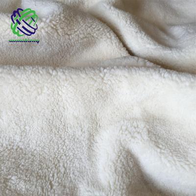 China Auto Fabric Sherpa Stretch Puffy Fabric Upholstery Free Sample Puffy Fur Fabric for sale