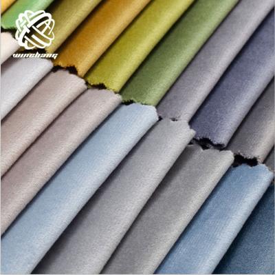 China Auto Upholstery Wholesale 20 Colors Ready In Ship Velvet 100 Polyester Fur High Quality Fabric For Toys Dressing for sale