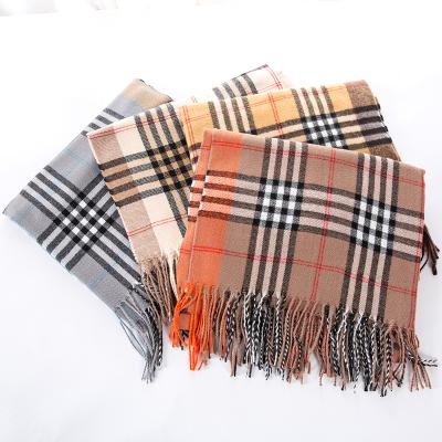 China Dye Women's Fall Winter Eco-Friendly Scarf Women's Chunky Large Blanket Wrap Shawl Warm Soft Scarves for sale