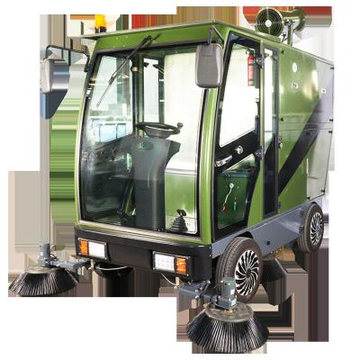 China Hotels Ride On Electric Road Sweeper Floor Sweeping Machine for sale