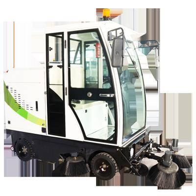 China Hotels Industrial Sweeper Cleaning Machine Floor Sweeper Parking Lot Road Sweeper for sale