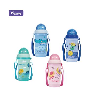 China Momeasy BPA Free Silicone Design BPA Free Three Dimensional Baby Water Bottle for sale