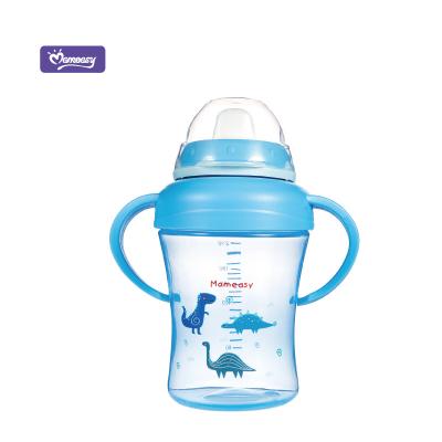 China Momeasy Baby Cups PP BPA Free Viable Toddler Drinking Cups Water Training Cup With Hard Spout for sale