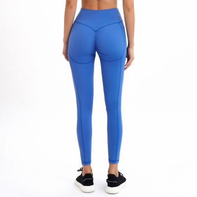 China Wholesale breathable butt pants crack! crack! outdoor running fitness pants women yoga naked pants exercise leggings for sale