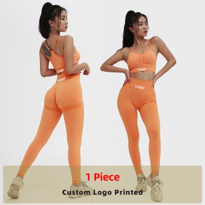 China Low New Moq Breathable Yoga Clothes Set High Waisted crac! crack! seamless butt leggings set workout sport wear fitness yoga running wear for sale