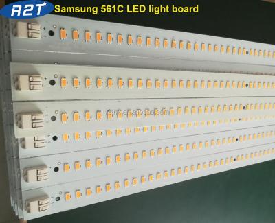 China Alunium Aluminum PCB Growing Board For Led Grow Strip Light Bar With Samsung LM561C 3000K S6 Led Chip for sale