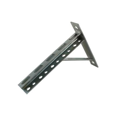 Κίνα Unistrut Cantilever Arm Brackets Κατασκευή μικροκυμάτων Roller Βενετσιάνικη τυφλή στήριξη προς πώληση