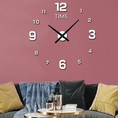 China High grade recommendation new product style antique acrylic wall punch small free digital wall clock for sale