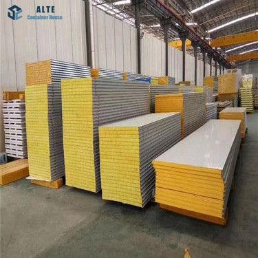 China Factory direct high quality modern rock wool sandwich panel wall panel sandwich panels board for wall for sale