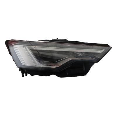 China Original Used Replacement Car Headlight For Audi A6 2019 2020 Full Led 80*40*40 for sale