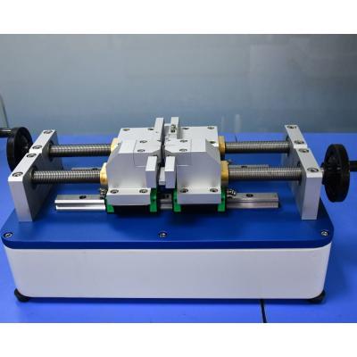 China Automatic Plastic Sample Double V Notch Cutting Equipment for plastic cut for sale