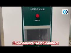 mechanical hot and cold thermal shock testing machine for environmental test oem