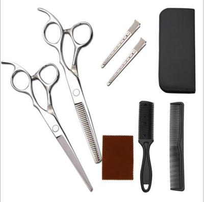 China 8pcs Thinning Scissors 6 Inch Hair Dressing Scissor Kits Barber Supplies Wholesale Beauty Hairdressing Thinner Salon for sale