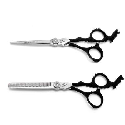 China Professional Thinning Scissors JP Stainless Steel Barber Hair Cutting Beauty Hairdressing Scissors for sale