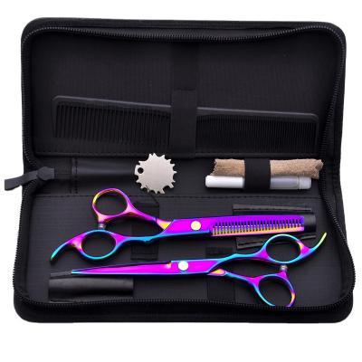 China Thinning Scissors Color 2 Salon Coated 6