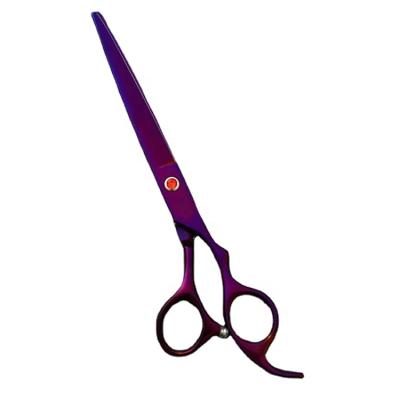 China Double Curve Scissors 2 in 1 7 inch JAPAN 440C STAHL Friseur Schonheitssalon Professioneller Haarschneider Friseurschere for sale